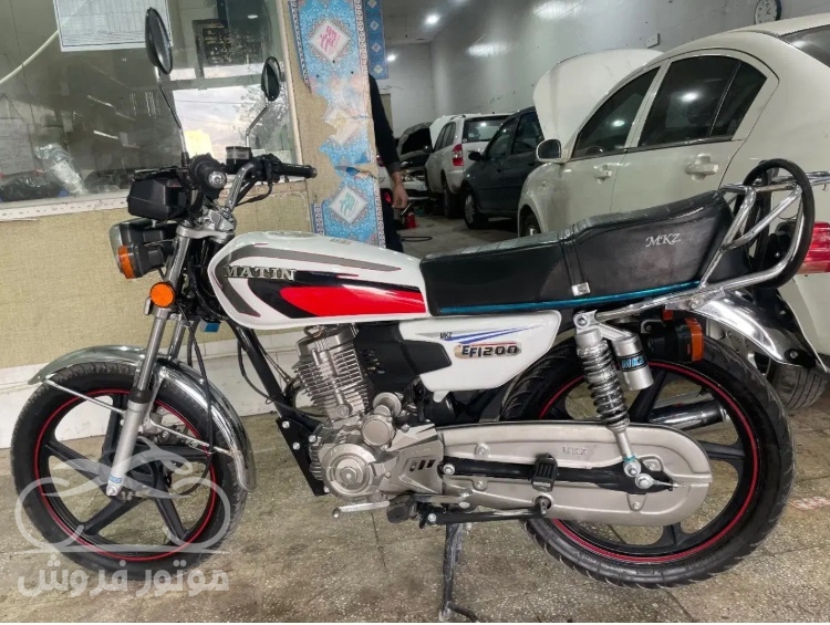 فروش موتور سیکلت متین خودرو CG 200 در کرمانشاه