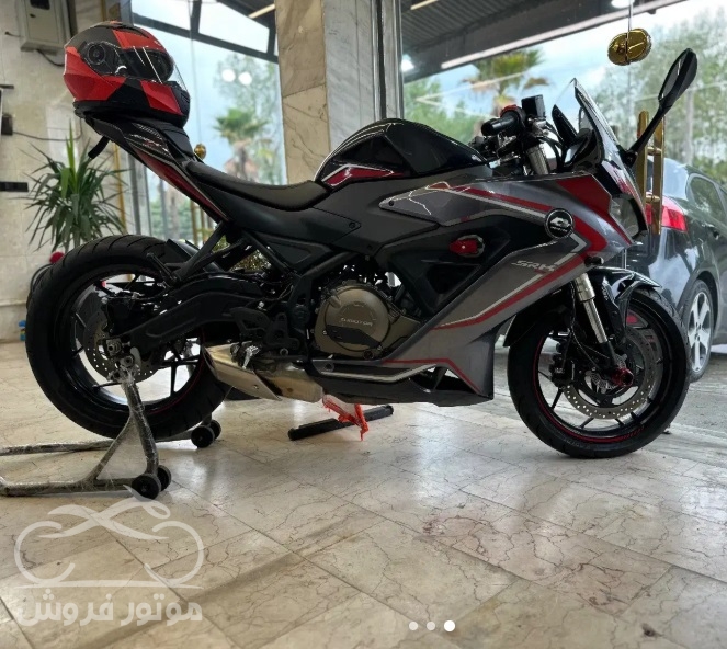 فروش موتور سیکلت کیوجی 300 جفت سیلندر کویر در گیلان