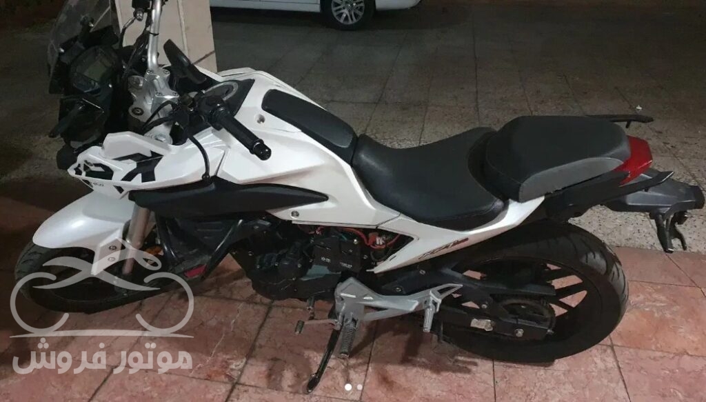 فروش موتور سیکلت ایران دوچرخ کی پی تی 200 در قزوین