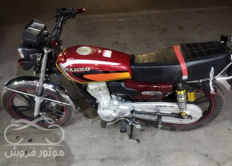فروش موتور سیکلت کثیر CG 200 در اصفهان
