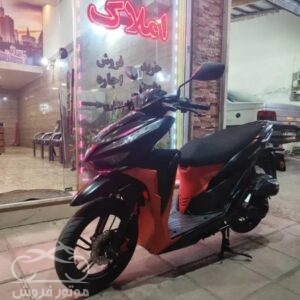 فروش موتور سیکلت طرح کلیک 150 در گیلان