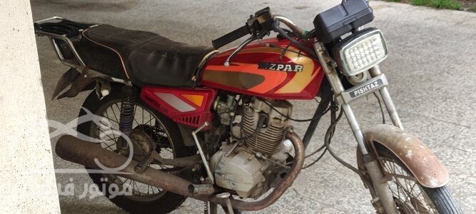 فروش موتور سیکلت پیشتاز 125 مدل 88