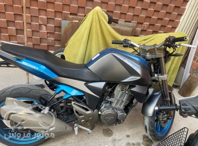 فروش موتور سیکلت زونتس 250 در اصفهان