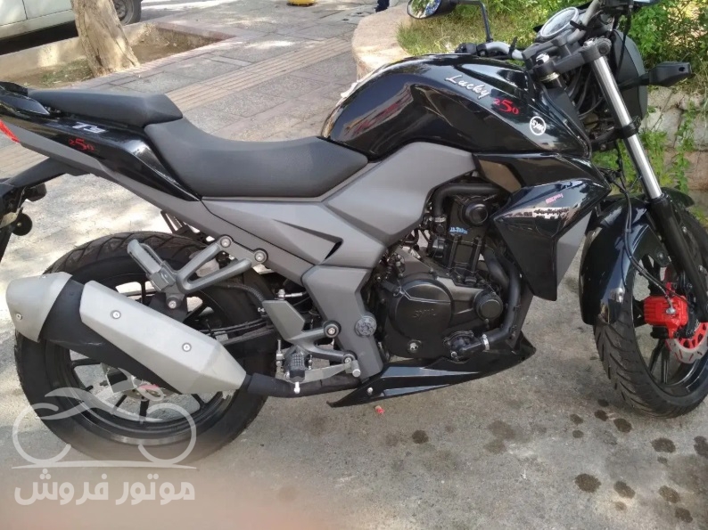 فروش موتور سیکلت اس وای ام لاکی 250 در فارس