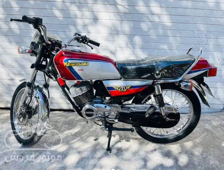 فروش موتور سیکلت کاوازاکی GTO 125 در یزد