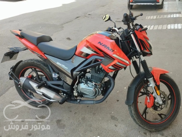 فروش موتور سیکلت نیرو محرکه ( نامی ) طرح اپاچی 170 در اردبیل