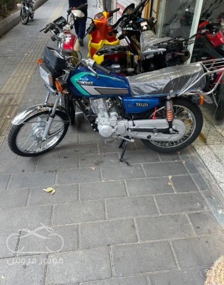 فروش موتور سیکلت تک تاز 125 در تبریز