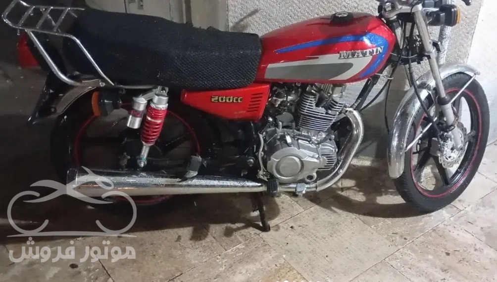 فروش موتور سیکلت متین خودرو( سیوان ) CG 200 در زنجان