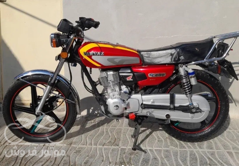 فروش موتور سیکلت پرواز CG 200 در اردبیل