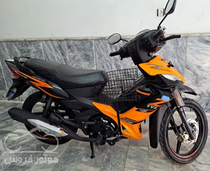 فروش موتور سیکلت تی وی اس راکز 125 در خراسان رضوی