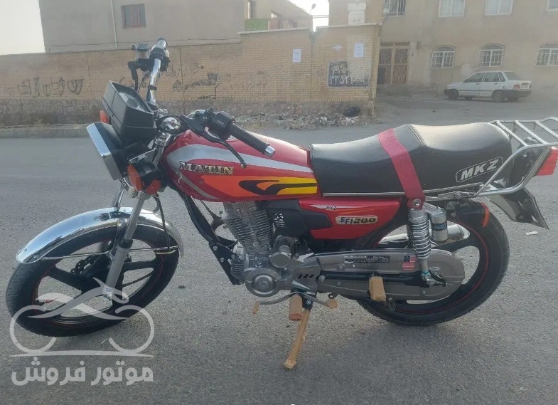 فروش موتور سیکلت متین خودرو CG 200 در کردستان