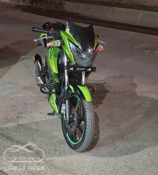 فروش موتور سیکلت آپاچی 150 در ایلام