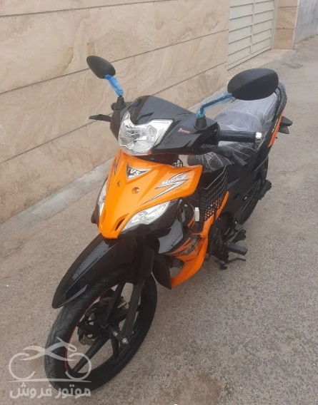 فروش موتور سیکلت تی وی اس راکز 125 در اصفهان