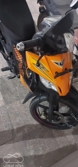 فروش موتور سیکلت تی وی اس راکز 125 در فارس