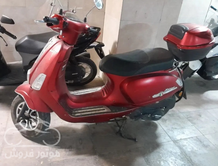 فروش موتور سیکلت کاوان طرح وسپای در اصفهان