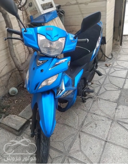 فروش موتور سیکلت تی وی اس راکز 125 در خراسان رضوی
