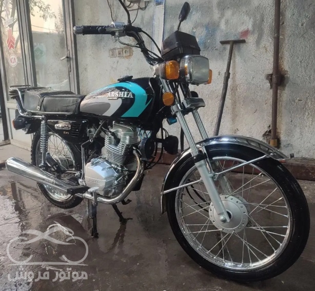 فروش موتور سیکلت ایران دوچرخ عرشیا 125 در تبریز