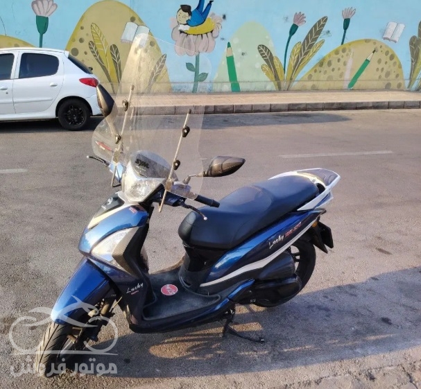 فروش موتور سیکلت اس وای ام لاکی 180 در تهران