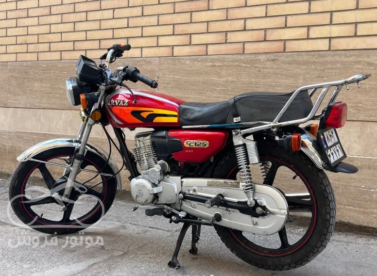 فروش موتور سیکلت پرواز طرح ویو 125 در اصفهان