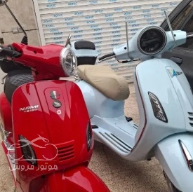 فروش موتور سیکلت نیرو محرکه ( نامی ) طرح وسپا 150 در کرمان