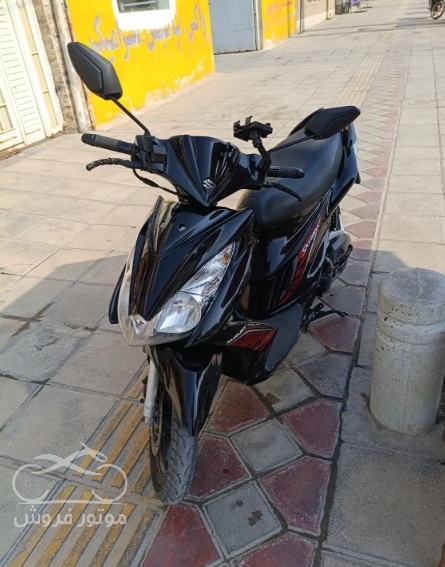 فروش موتور سیکلت سوزوکی پاکشتی در بوشهر